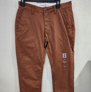 Mutual Weave Standard Chino Pants Mens 30x32 Slimfit New